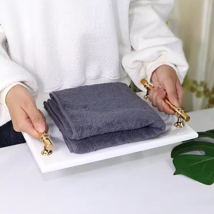 ラグジュアリー大理石マルチトレイ