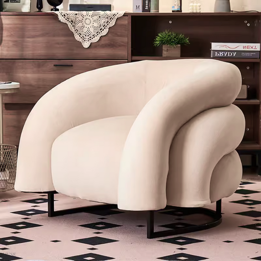 デザイナーモダンシングルソファ