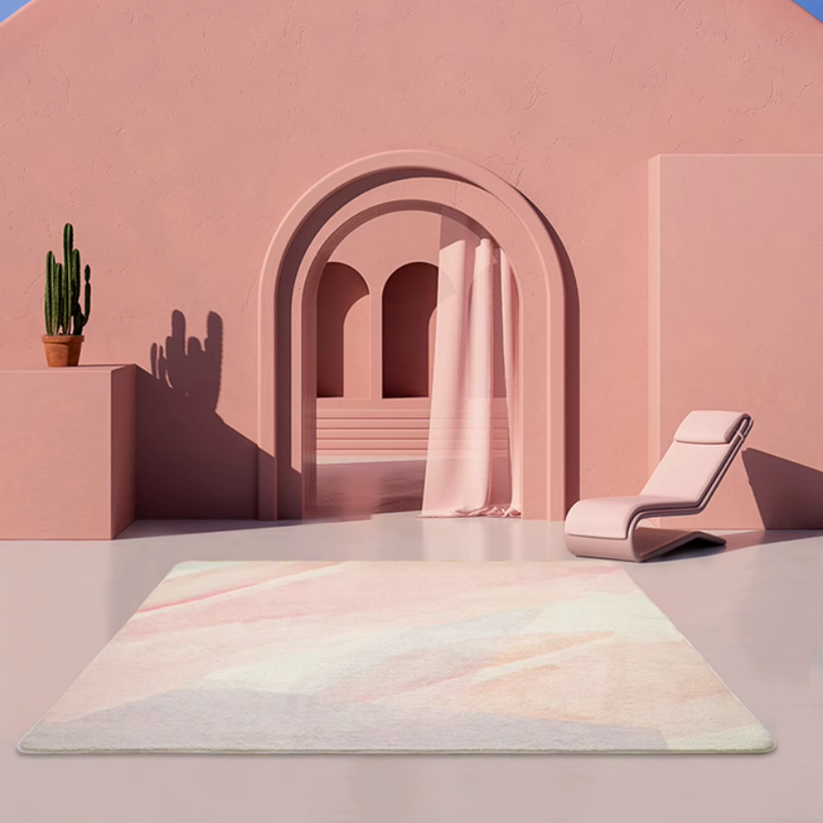 ニュアンスピンクボアラグ