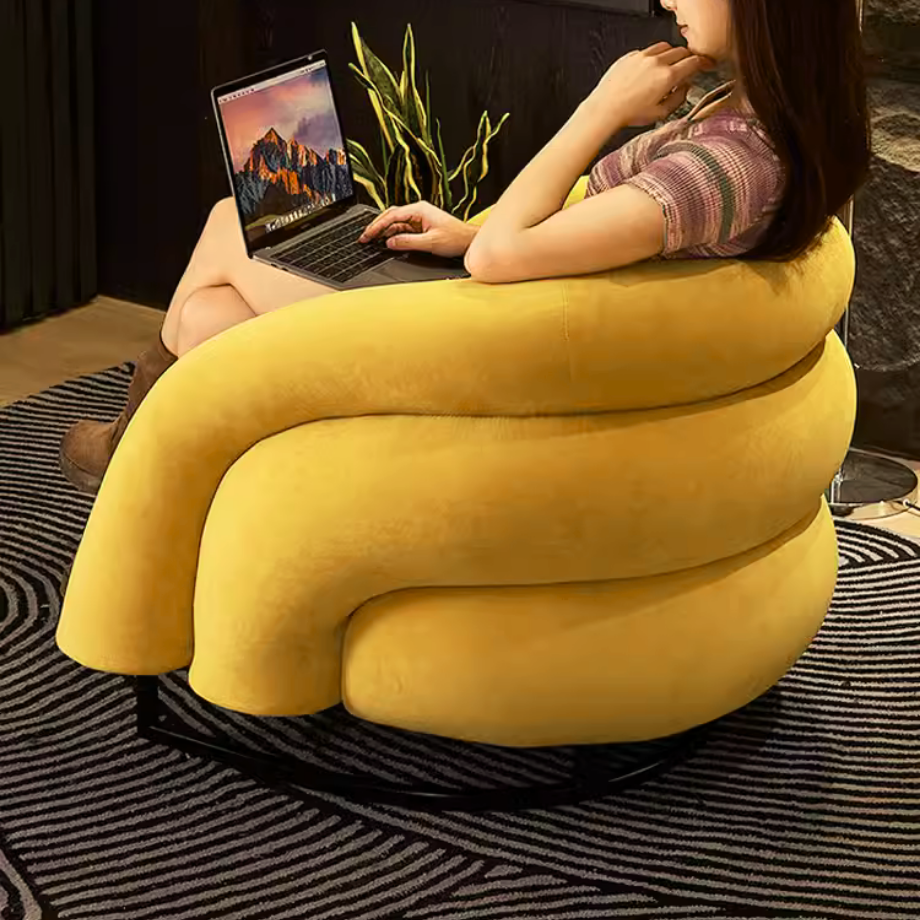 デザイナーモダンシングルソファ