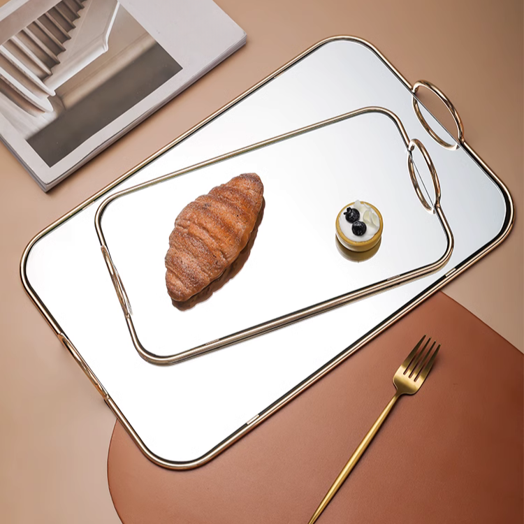 エレガントゴールドディスプレイトレイ