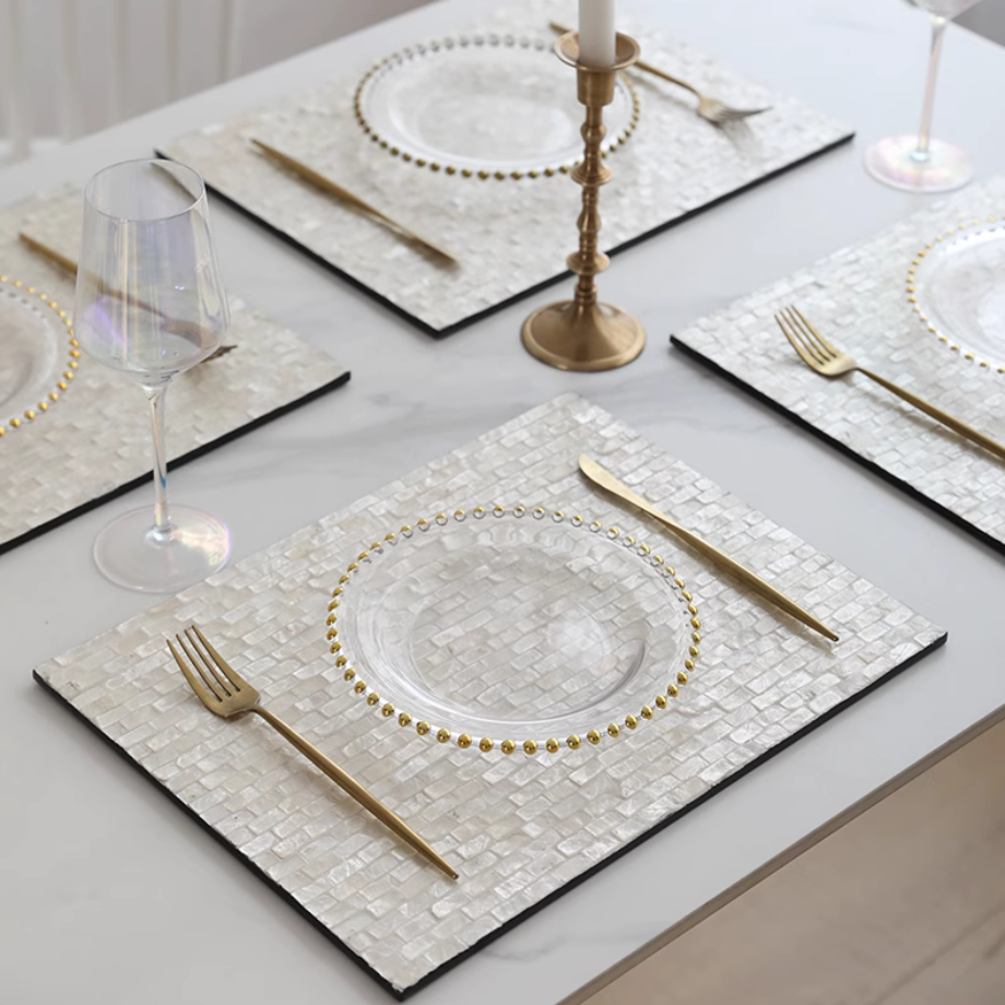 ホテルライク天然シェルプレート