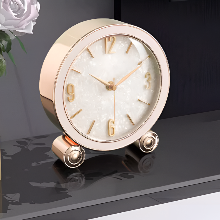 ゴージャスシェルテーブルクロック