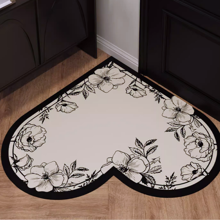 ボタニカルハートマルチマット