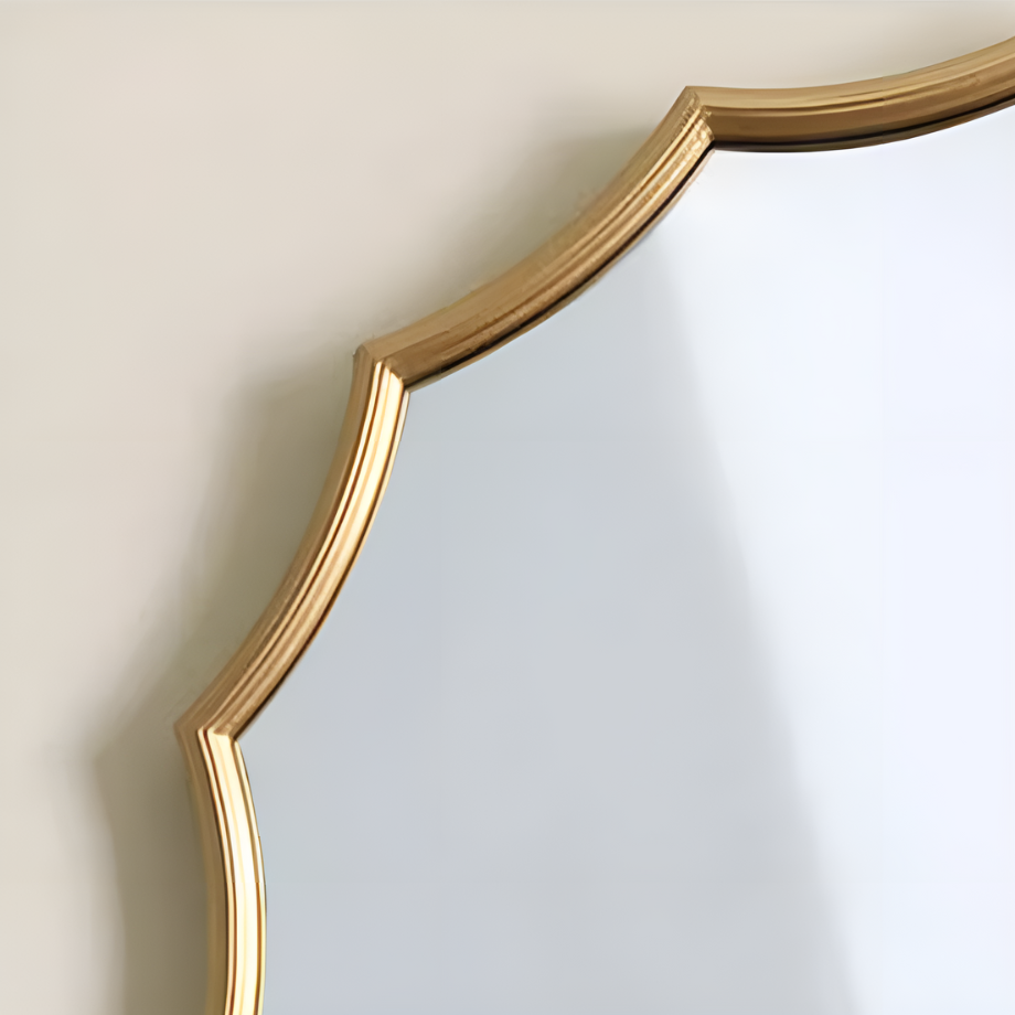 スマートヨーロピアンゴールドミラー