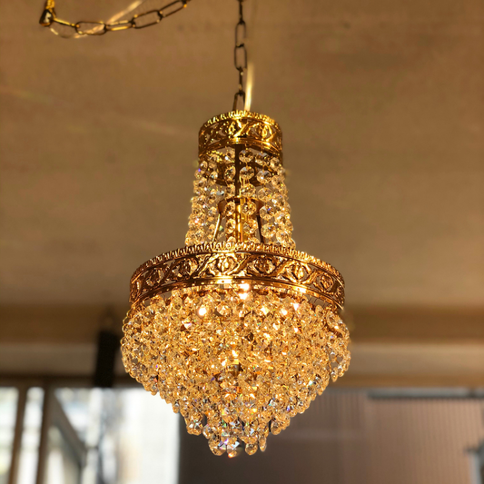 【即納】シャープコンパクトシャンデリア