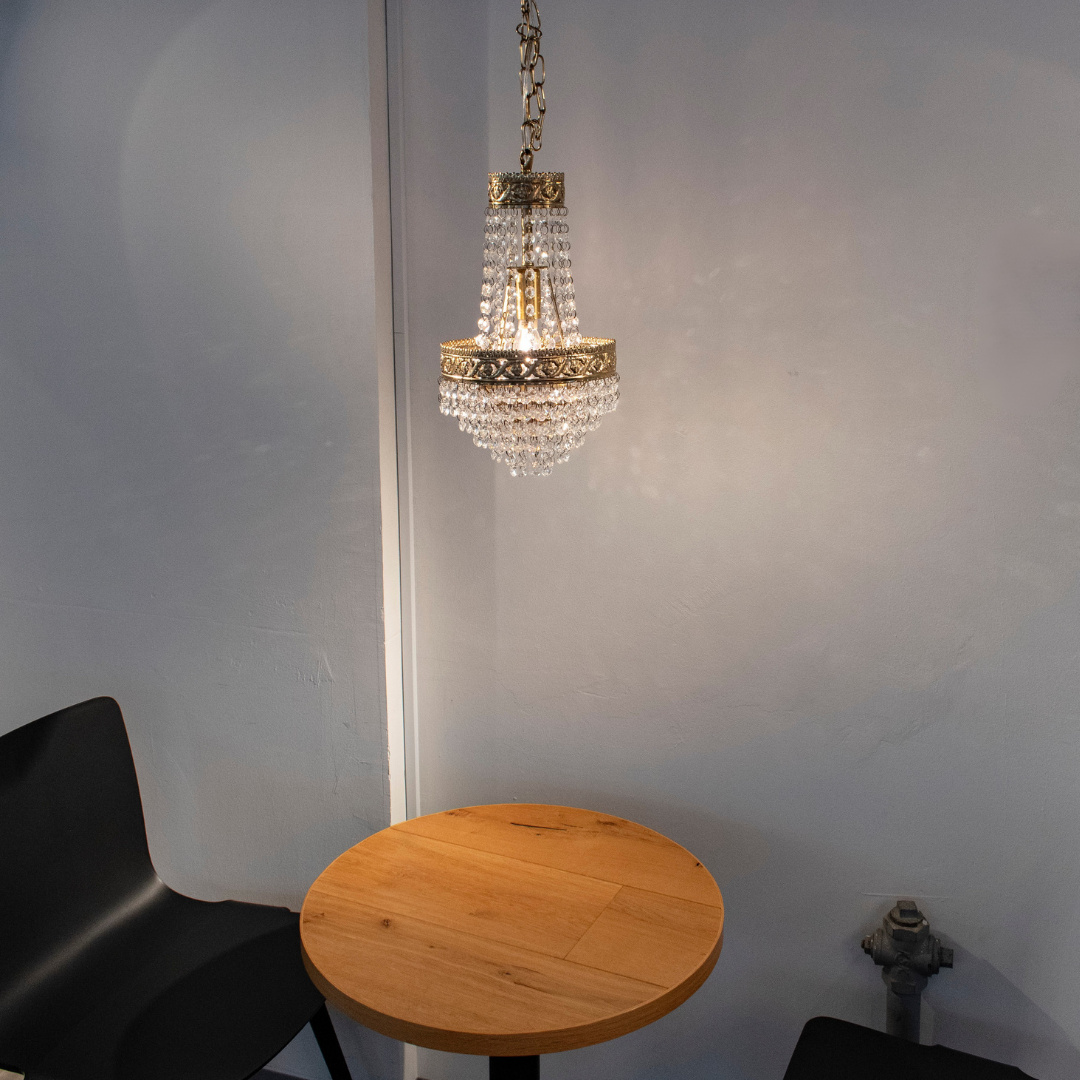 【即納】シャープコンパクトシャンデリア