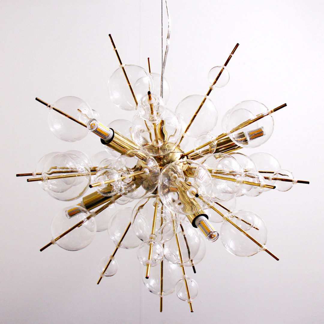 【即納】シャンパンバブルペンダントライト（6灯）