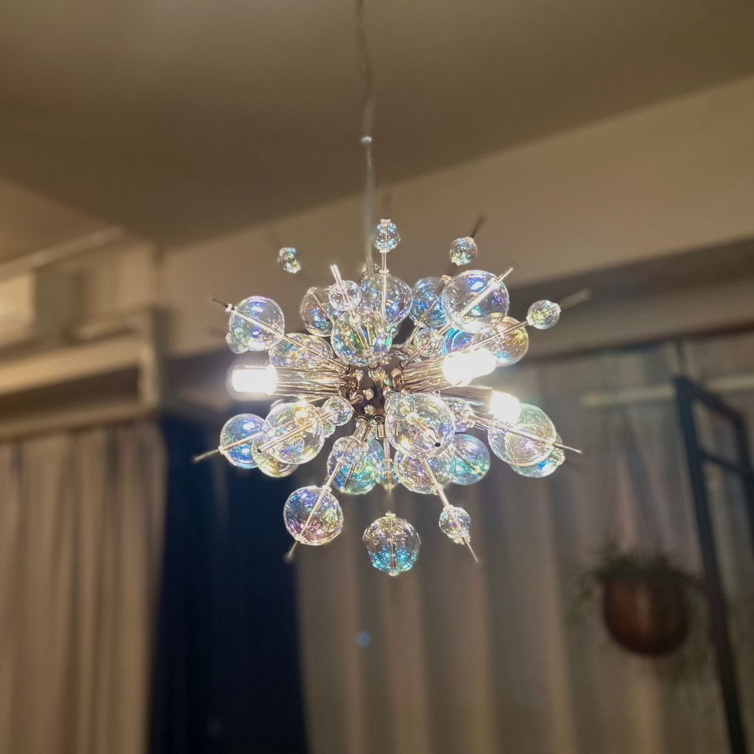 【即納】シャンパンバブルペンダントライト（4灯）