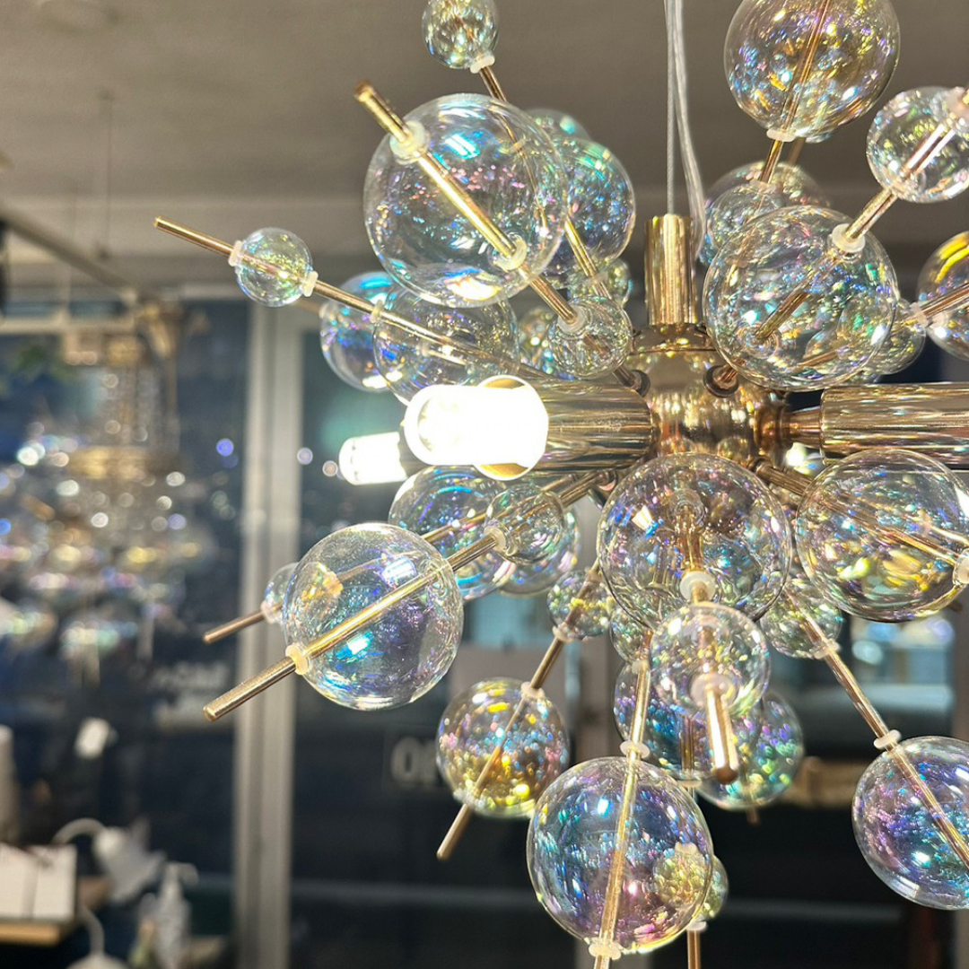 【即納】シャンパンバブルペンダントライト（4灯）