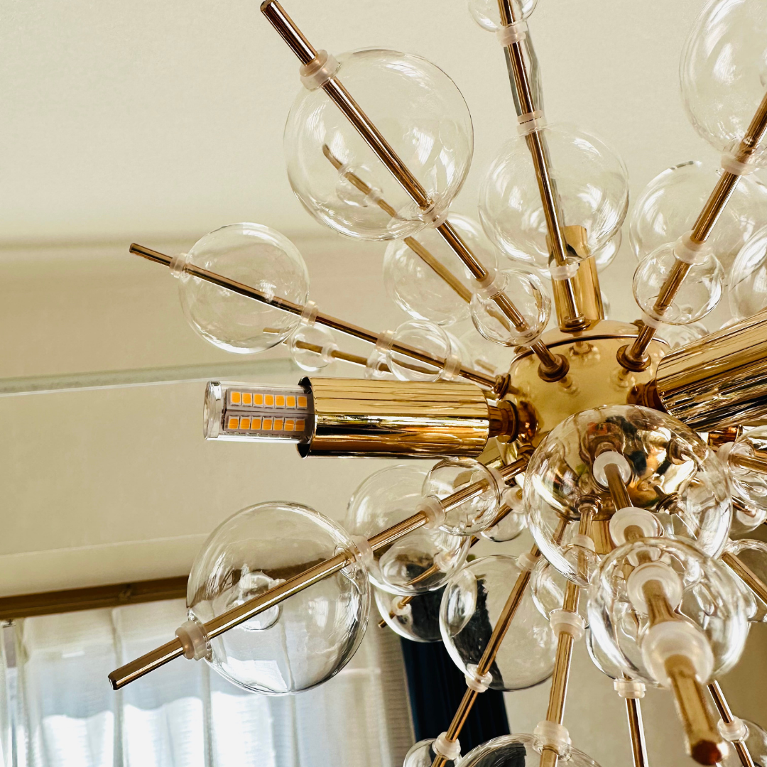 【即納】シャンパンバブルペンダントライト（4灯）