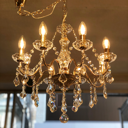 【即納】ラグジュアリーエトワールシャンデリア（8灯）