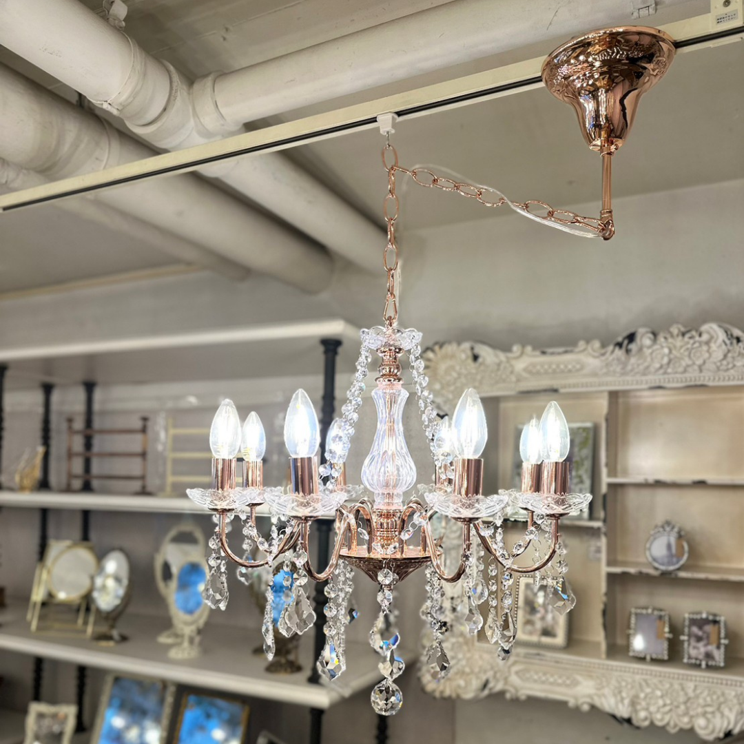 【即納】ラグジュアリーエトワールシャンデリア（8灯）