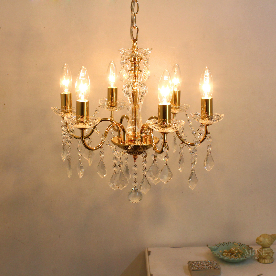 【即納】ラグジュアリーエトワールシャンデリア（6灯）