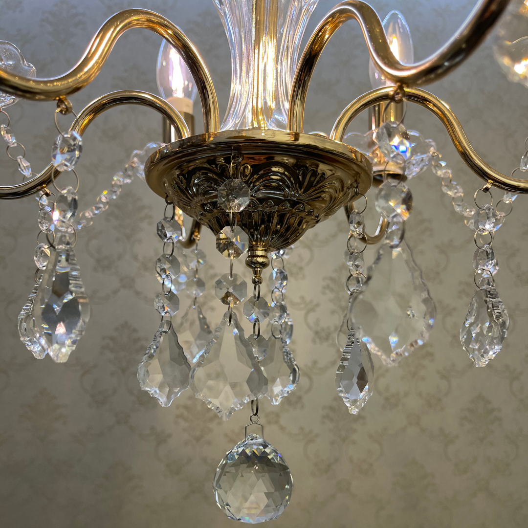 【即納】ラグジュアリーエトワールシャンデリア（6灯）