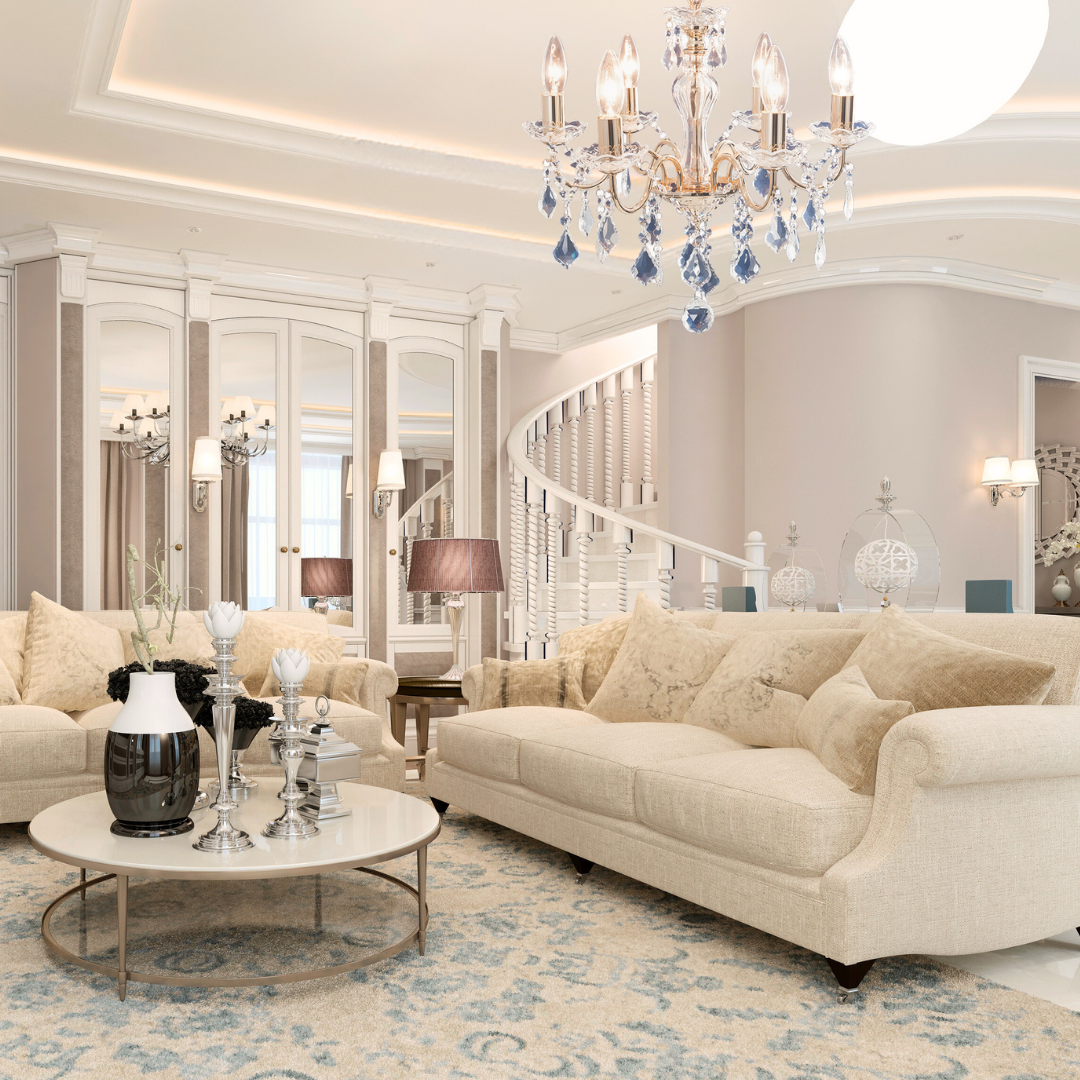 【即納】ラグジュアリーエトワールシャンデリア（6灯）