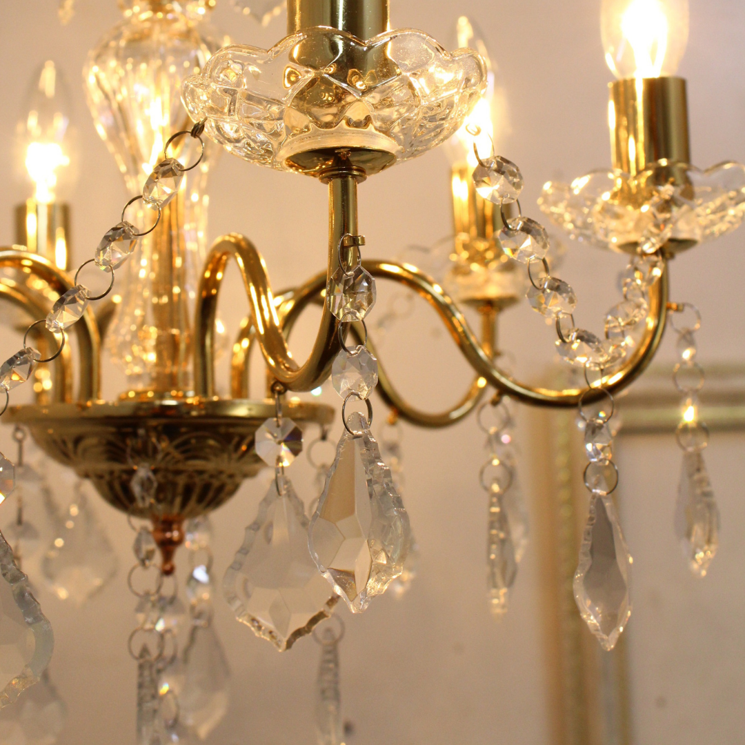 【即納】ラグジュアリーエトワールシャンデリア（6灯）