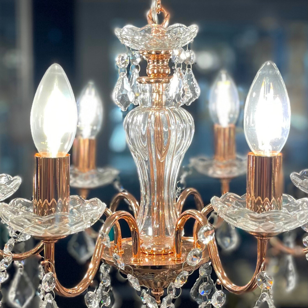 【即納】ラグジュアリーエトワールシャンデリア（6灯）