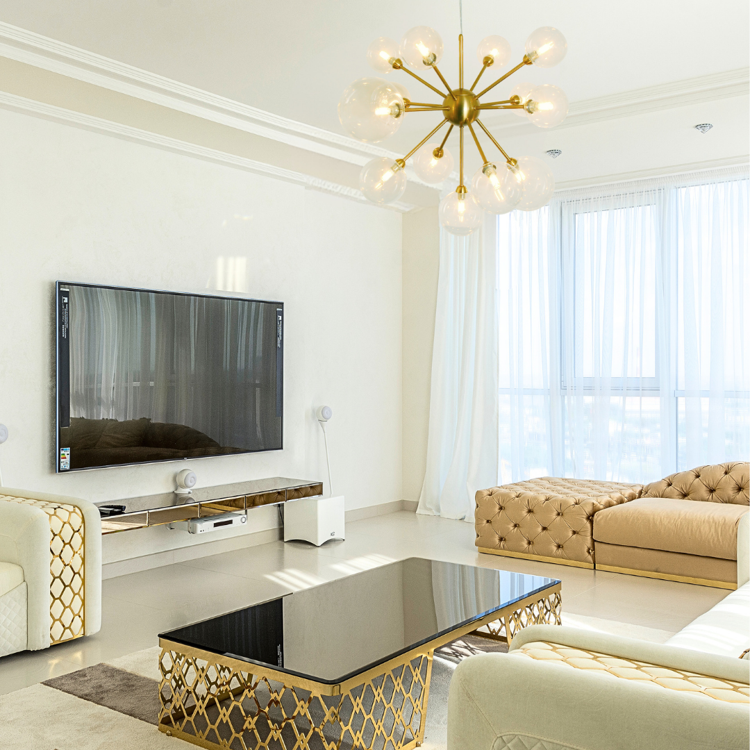 【即納】クリアガラスボールペンダントライト