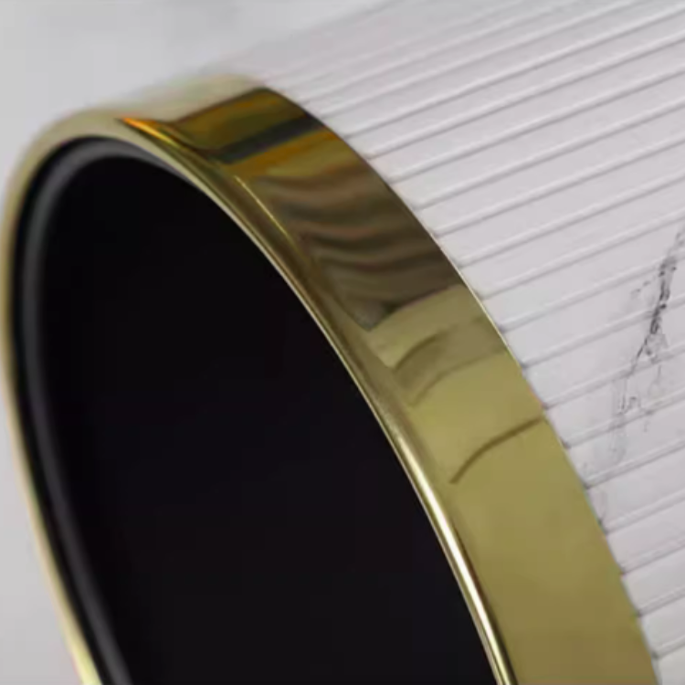 マーブル調ゴールドモダンダストボックス