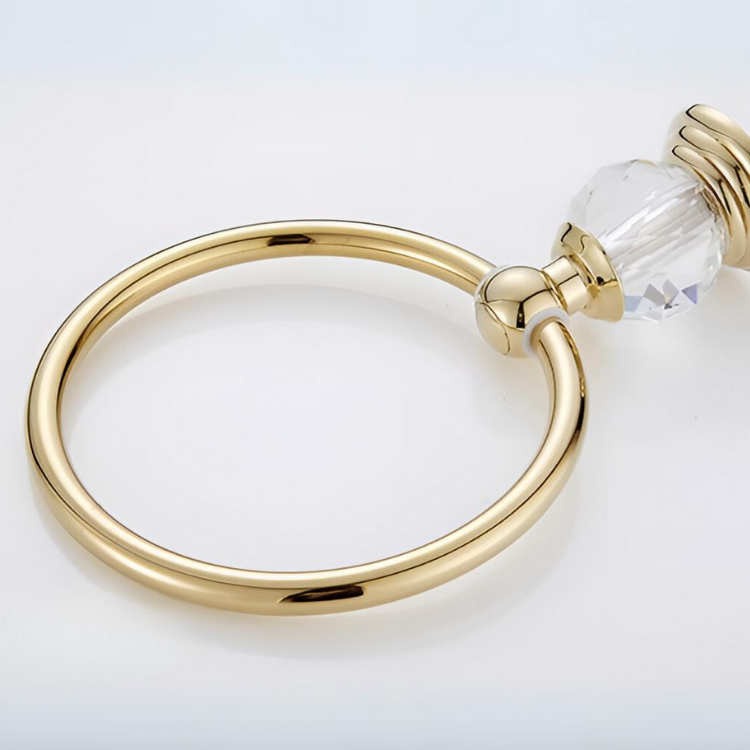 リッチクリスタルタオルリング