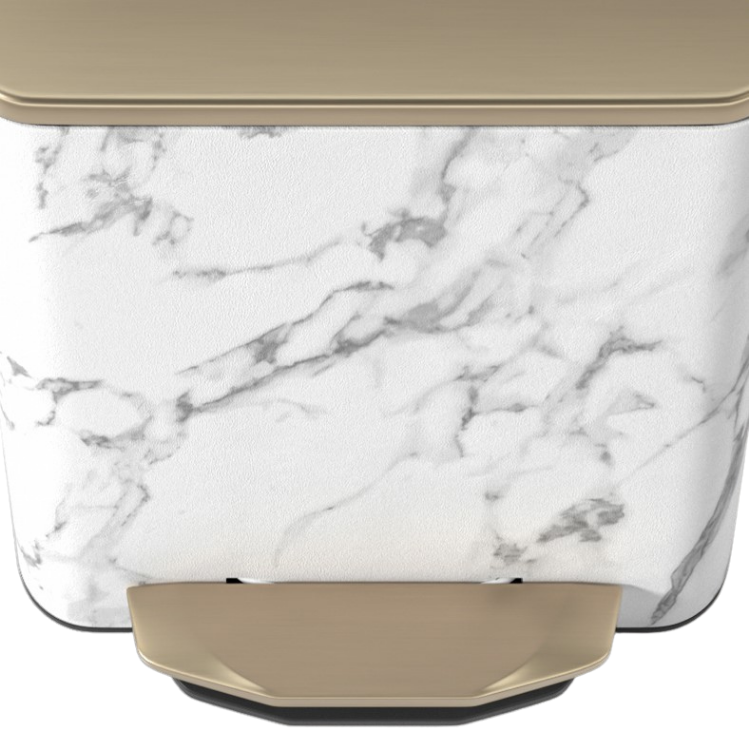 大理石デザインステップダストボックス