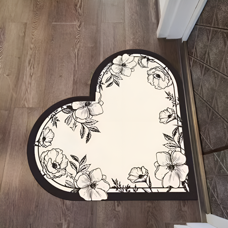 ボタニカルハートマルチマット