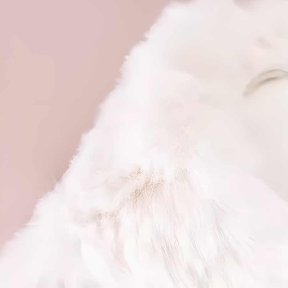 ラグジュアリーピンクホワイトクッションカバー