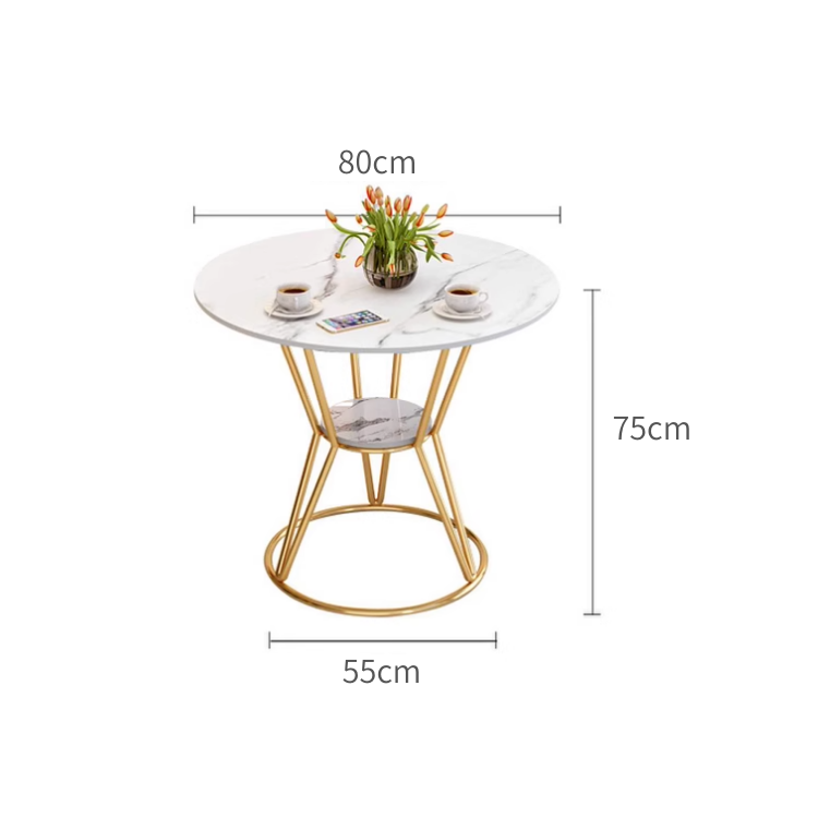 ラグジュアリーラウンドテーブル＆チェア