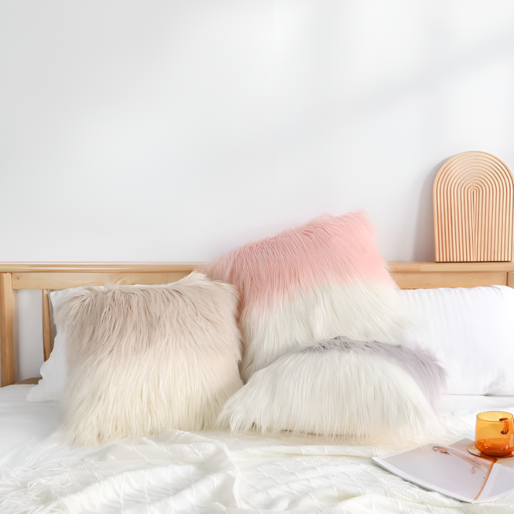 セレブライトシャギークッション