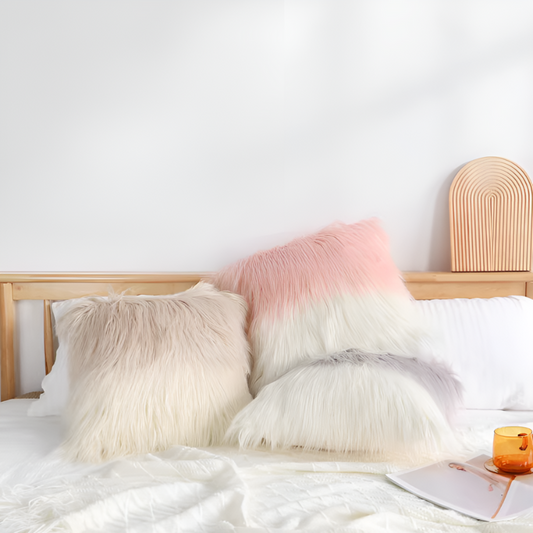 セレブライトシャギークッション