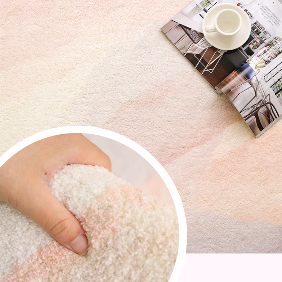 ニュアンスピンクボアラグ