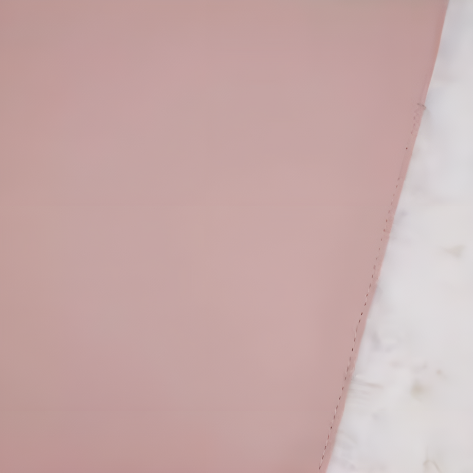 ラグジュアリーピンクホワイトクッションカバー