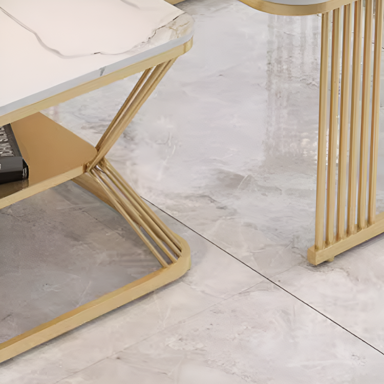 大理石風リッチコーヒーテーブル