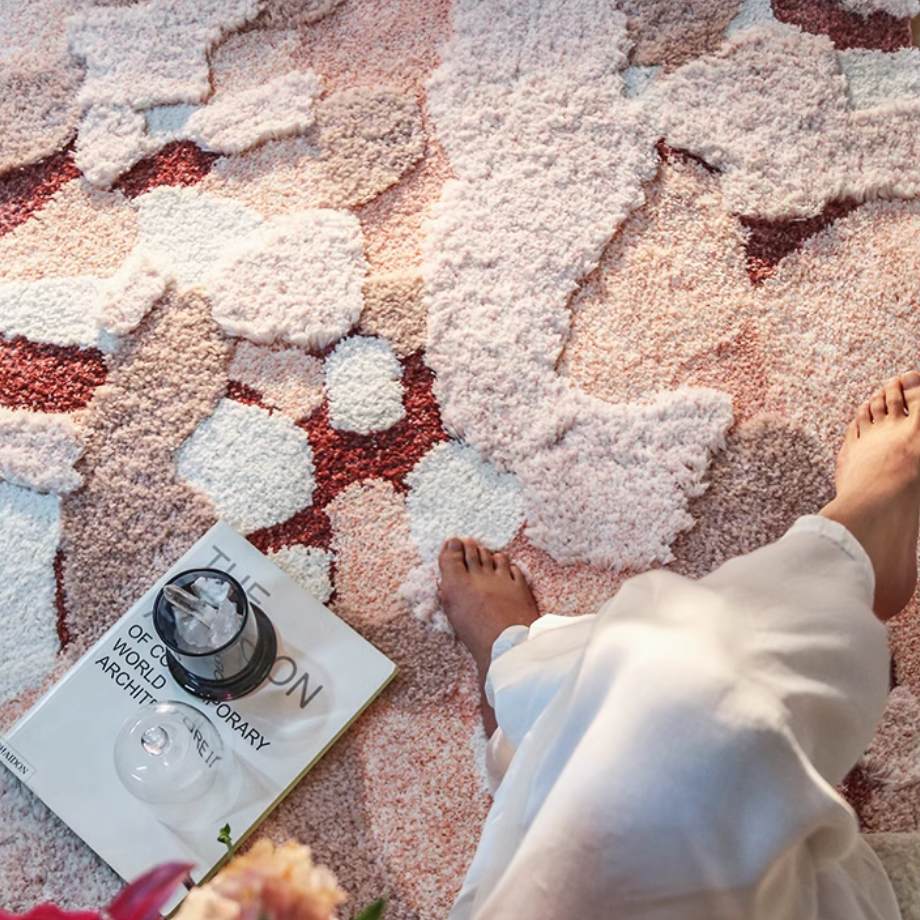 ピンクフレンチスタイルエリプスラグ