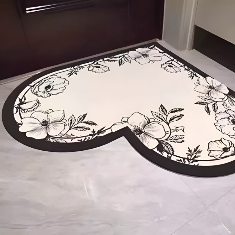 ボタニカルハートマルチマット