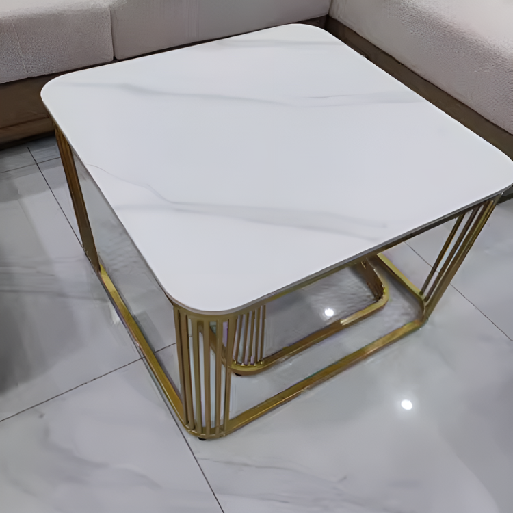 大理石風リッチコーヒーテーブル