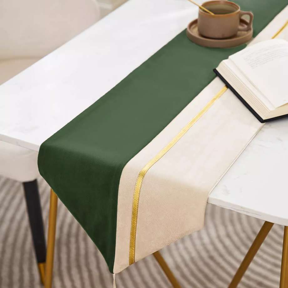 ラグジュアリーモダンテーブルランナー