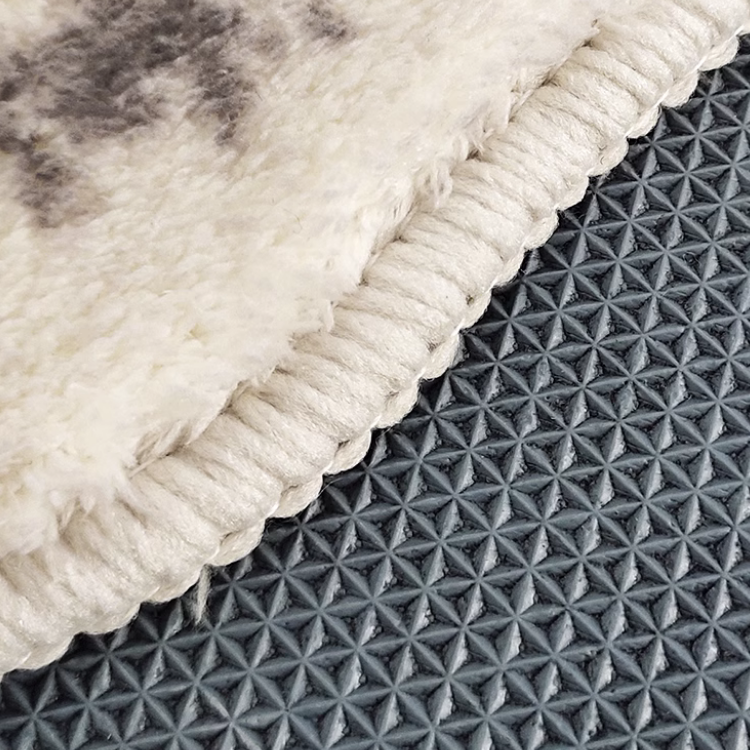 モダンインクペインティングラグ