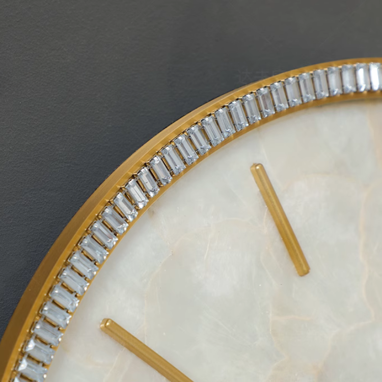 ラグジュアリーシェルウォールクロック