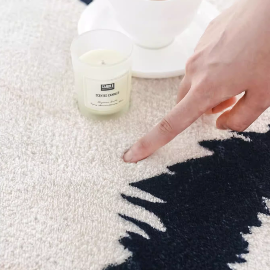 ハイエンドラグジュアリーフラワーラウンドラグ