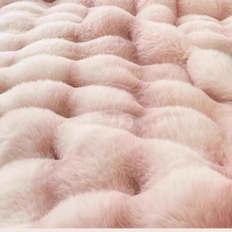 ラグジュアリーウォームパステルブランケット