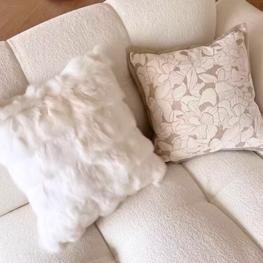 ナチュラルフレンチクッションカバー