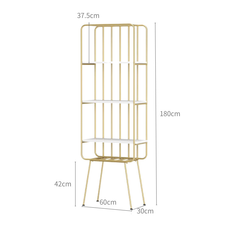 ノルディックゴールドディスプレイシェルフ