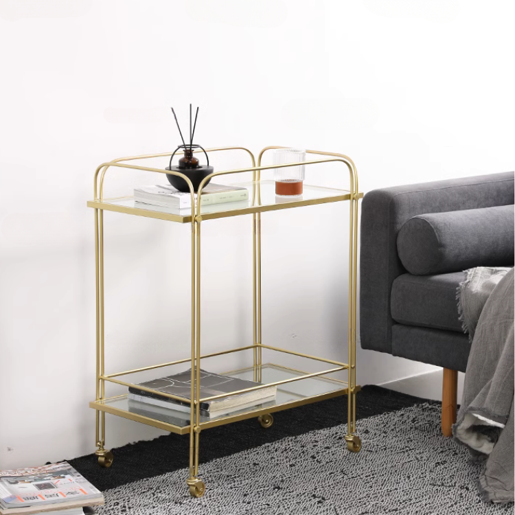 スタイリッシュモダンガラスワゴン
