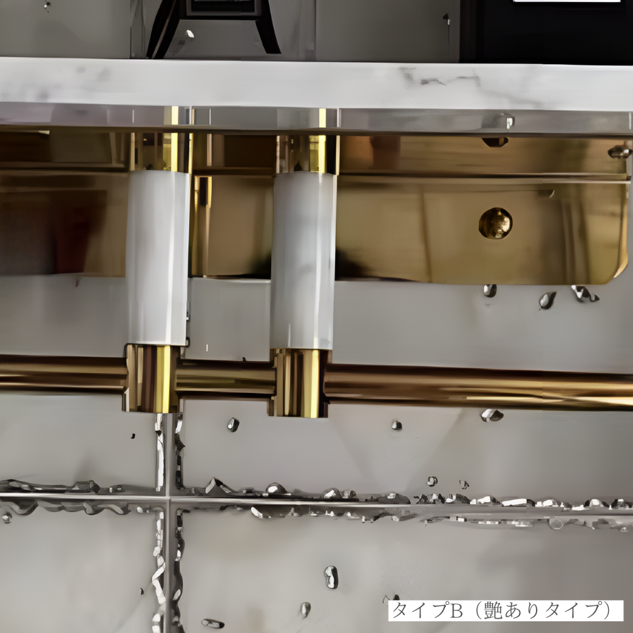 大理石ゴールドブラスマルチラック