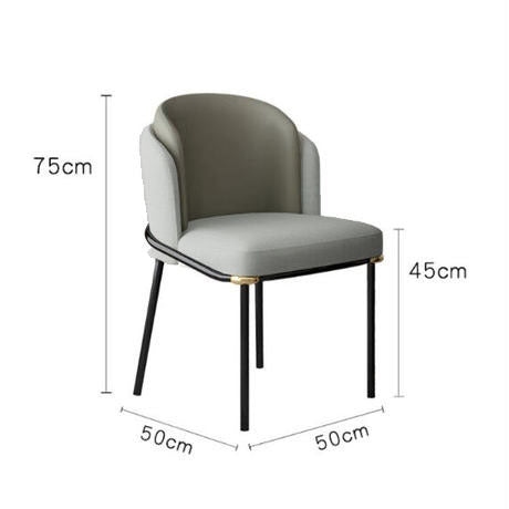 バイカラーワイヤーダイニングチェア