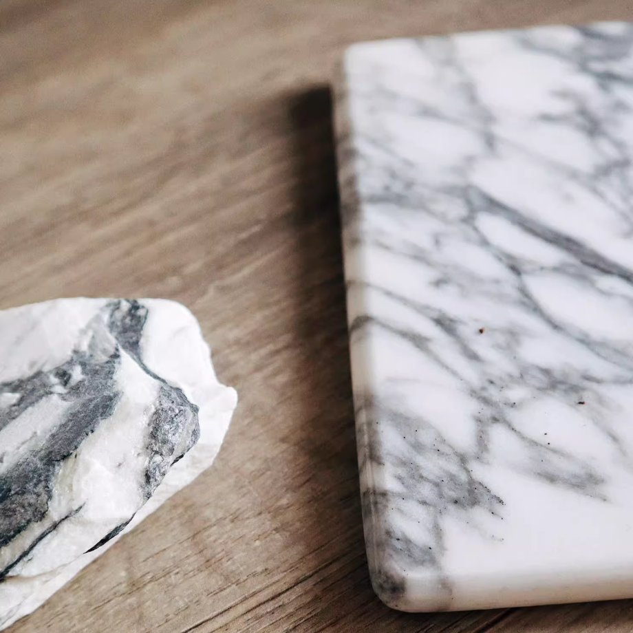 大理石モダンジュエリーゴールドバートレイ