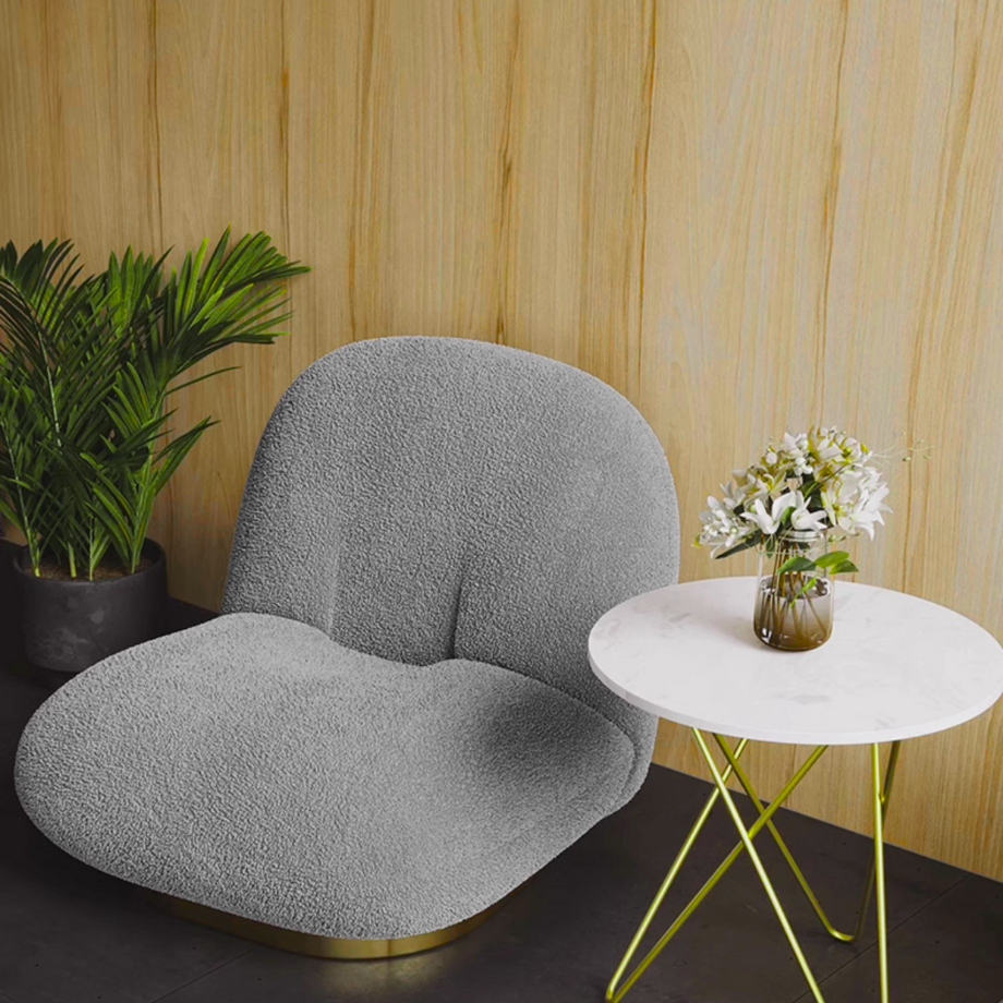 フラッフィーロータリーシングルソファ