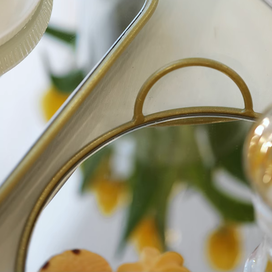 ゴールドミラートレイ